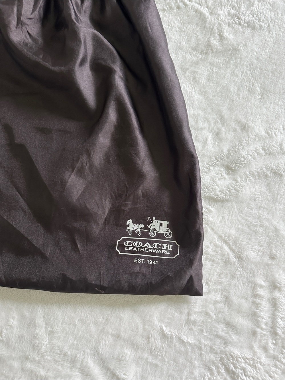 Coach drawstring dust bag - Picture 3 of 7